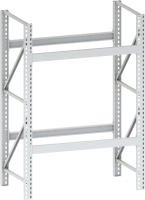 Стеллаж CC 2,5/1,25x0,8/2Б